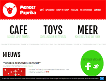 Tablet Screenshot of meneerpaprika.nl